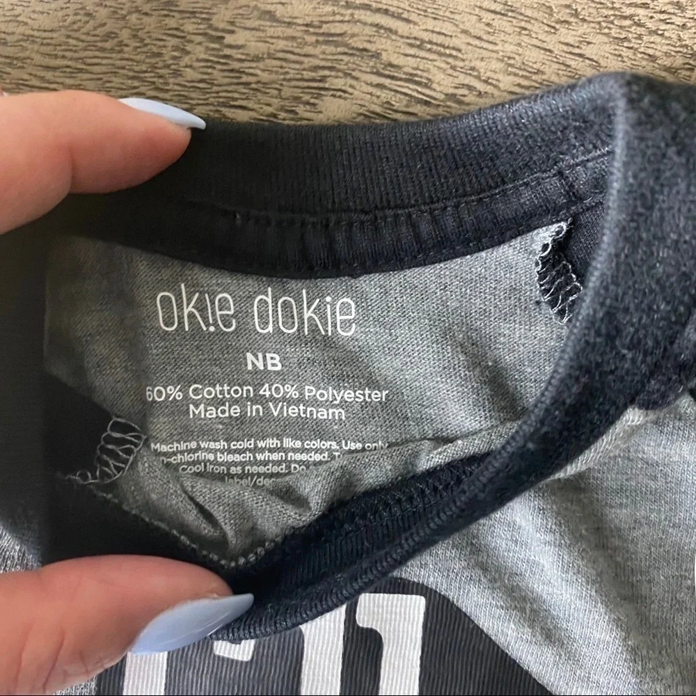 3 Okie Dokie Newborn items Size NB